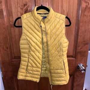 Lightly worn, yellow vest